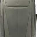Travelpro Maxlite 5 Softside Expandable Luggage with 4 Spinner Wheels, Lightweight Suitcase, Men and Women, Slate Green, Checked-Large 29-Inch