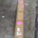 BLIKA 2Pack 8FT Stainless Steel Cable Railing Handrail, Black Rectangular Handrail Flat Top Rail with End Caps for Deck Stair Cable Railing System, Deck Hand Rails for Indoor/Outdoor, BL01-T