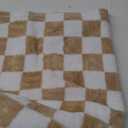 Yurhap Checkered Baby Blanket Fleece Baby Blankets Neutral for Boys Girls, Super Soft Warm Lightweight Infant Toddler Newborn Receiving Blankets for Crib Stroller, 30''x40'', Khaki
