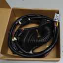 uxcell Rear Right Door Harness with Connectors for Ford F150 Crew Cab 2009-2014 w/Power Door Locks/Windows Rear Passenger Side Door Harness Not for Ford F150 with Rear Heated Seats