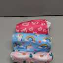 CuteBone Dog Diapers Female 3 Pack Reusable Doggy Diapers with One Suspender for Small Medium Large Dog Period BDD05M
