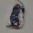 Flaglink 1.5x3Ft American Pleated Fan Flag Width Approx 90cm - US Patriotic Half Fan Bunting Flag 6 PACK