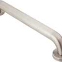 Moen Home Care Bathroom Safety 18 Inch Stainless Steel Handicap Grab Bar for Bathtub and Shower, Slip Resistant Finish, Elderly Assistance Product, Polished Brass, R8918P