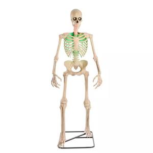 6.5 ft. Grave & Bones Animated LED App Controlled Ultra Skelly with LifeEyes LCD Eyes