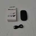 Mouse for MacBook Wireless Bluetooth Mouse Laptop MacBook Air Mac Pro Rechargeable Silent PC iPad Optical Mice with Dual Mode Switch Bluetooth 5.2/3.0 and 2.4GHz USB Type-C Receiver Black