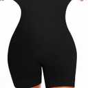BESTENA Shapewear Shorts,High Waisted Shapewear for Women Tummy Control,Seamless Body Shaper Shorts Thigh Slimmer (Black)