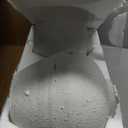 2 Pack Large White Ceramic Vase Set 10.8 Inch Zen Style Vase