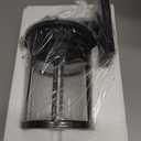 Bestshared Outdoor Wall Sconces, Outdoor Wall Lantern Lamp,Modern Exterior Lighting Fixture for Front Porch with Seeded Glass Shade for Porch(Black) (11.3" Height)