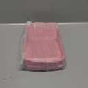 Weewooday 4 Pcs Mesh Makeup Bag Mesh Cosmetic Bag Travel Toiletry Pouch with Zipper Mini Makeup Cosmetic Purse for Daily Accessory(Small, Large, Medium,Pink) (Variety Pack)