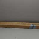 Long Curtain Rods for Windows 72 to 144", 1-Inch Black Blackout Curtain Rods with Aluminum Brackets and End Cap Finials, Adjustable Drapery Rods for Sliding Glass Door/Bedroom/Kitchen/Living Room.