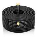4K HDMI Cable 75ft, High Speed Hdmi Cables (HDMI2.0,18Gbps,1080P)-Ethernet Audio Return Video 4K HDMI Cable, Ultra High Speed Gold Plated Connectors, Compatible with Playstation Arc PS3 PS4 PC HDTV