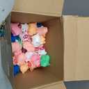 Syhood 150 Packs Mini Rubber Pigs with Sunglasses Sets Pig Bath Toy Bulk Squeaky Piggy Bathtub Toys for Shower Birthday Party Favors Class Carnival Prizes Car Decor