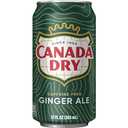 Canada Dry Ginger Ale Soda, 12 fl oz cans, 12 pack