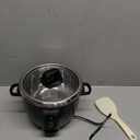 Aroma Housewares Select Stainless Rice Cooker & Warmer with Uncoated Inner Pot, 3-Cup(uncooked)/6-Cup(cooked)/ 1.2Qt, ARC-753SGB, Black