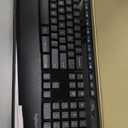 Logitech MK345 Wireless Keyboard and Mouse Combo with Palm Rest, 2.4 GHz USB Receiver, Compatible with PC, Laptop, Black (1 Pack)