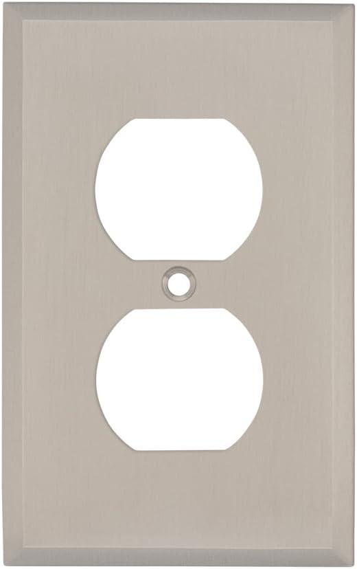 Nostalgic Warehouse New York Light Switch Cover Plate (Outlet, Satin Nickel)
