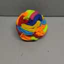 Snuffle Ball - Snuffle Ball for Small Dogs, Interactive Dog Toys to Keep Them Busy, Puppy Dog Puzzle Toy with Storage Bag Machine Washable (Rainbow-colored)