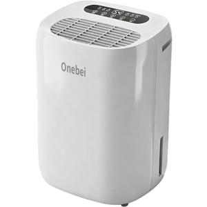 2500 Sq.Ft Dehumidifier, Max 50 Pint/D, Smart Compressor Dehumidifier with 2.8L Water Tank, 1-24H Timing, Auto Defrost, Automatic Cycle Dehumidification for Basement, Bathroom, Bedroom