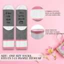 Funny Gifts Socks, Just A Girls Who Loves, Soft Novelty Socks For Friends Sister Daughter Birthday Gifts (Cow)