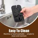 Tamping Mat Compatible with Ninja Luxe Cafe Espresso Machine ES601&ES701, Non-Slip Silicone Coffee Tamper Pad for Portafilter Support, Food-Grade, Tamper Holder