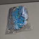 17x23 Inch Large Blue Bow for Christmas Tree Topper Christmas Tree Decoration Set: 24 Small Velvet Bows, 1 Pcs Big Tree Topper Bow, 3000 Strands of Tinsel Icicles for Holiday Decor (Blue)