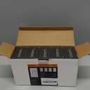 BESTTEN 5 Pack Super Slim Dimmer Light Switch for 300W Dimmable LED/CFL Lights and 600W Incandescent/Halogen, Single Pole/3-Way LED Slide Dimmer, Wall Plate Included, ETL Listed, White