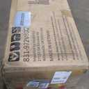 HOMCOM Farmhouse Vanity Desk with Mirror, Rustic Makeup Vanity Table with LED Lights, Cushioned Stool, 42 Inch Glass Tabletop, Drawers & Shelves & Cabinet, Dressing Table Set for Bedroom, White