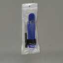 TopPerfekt Band Compatible with Garmin Forerunner 235, Soft Silicone Replacement Watch Band Strap Wristband for 220/230/235/620/630/735XT/235 Lite Smart Watch for Women Men (Blue-Black)