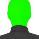 Sheface Men's and Women's Spandex Halloween Cosplay Hood Mask Party Full Cover Hood Masquerade Mask (Lime Green)