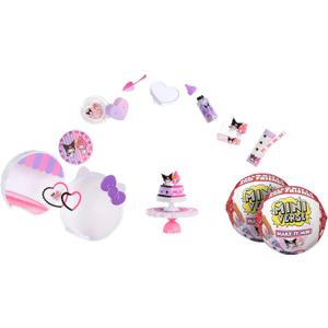 MGA's Miniverse Make It Mini Hello Kitty and Friends Series 2 (2 Pack) Mini Collectibles, Sanrio, Mystery Packaging, DIY, Crafts, Resin Play, Replica Food, Plants, NOT EDIBLE, 8+
