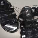 Women's Samurai Sandal, Black US 6.5