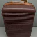 Carry on Luggage 22x14x9 Airline Approved, Suitcases with Wheels Hardshell, Lightweight Hardside Luggage Set with TSA Lock, 20Inch Burgundy Carry on Suitcase