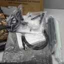 Weatherproof Heated Cat House for Outdoor in Winter, Heated Cat Bed Kitty Shelter with Cat Heating Pad, Insulated & Safe Escape Door, Warm House for Outside Stray Cat (Leaf Color, 12"x16"x16")