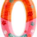 SAVITA Fox Birthday Candle, Adorable Cartoon Number Candle Animal Themed Cake Decoration for Birthday Parties Baby Shower Celebrations (Number 0)