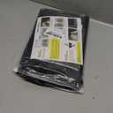 Blackout Curtains for Bedroom, Portable 100% Black Out Window Cover Film, Cuttable Blackout Shades Fabric Sheet, No Drill Window Blinds, Sun Heat Light Blocker for Travel Media Dorm, 57'' W