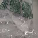 Yotako Clear PVC Suitcase Cover Protectors 28 Inch Luggage Cover for Wheeled Suitcase 28'' (80%transparent 20%black)