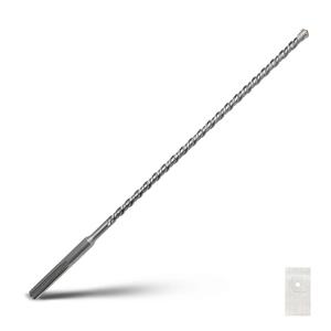1/2 x 23.6 inch SDS Max Rotary Hammer Drill Bit, 12x600mm Carbide Tip Masonry Drill Bit,Concrete Drill Bit for Masonry, Brick, Stone, Concrete (Length :600mm / 23.6 inch, 12mm (1/2 in) Diameter)