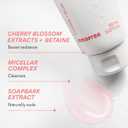 innisfree Cherry Blossom Glow Jam Cleanser, Sulfate Free, Korean Face Wash, Cleansing Foam for Glowing Glass Skin