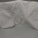 Elrene Home Fashions Deluxe Heavy Duty Table Pad Protector Cushioned Flannel Backing, 52" x 144", White