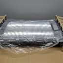 Shinic 2 Packs Electric Garage Heaters with Remote Control, 1500W/750W Ceiling Mounted Radiant Quartz Heater with Work Light, 90 Rotation, 5 Mode Settings, Electric Heater for Garage, Shop, Patio