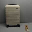 Away Carry-On Luggage, Lightweight Hardside Suitcase with Spinner Wheels, 22 Inch Airline Approved, TSA Lock, Salt White