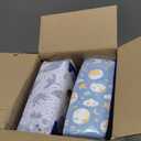 The Honest Company Clean Conscious Overnight Diapers for Sensitive Skin, Hypoallergenic Fragrance-Free Baby Diapers, Cozy Cloud and Star Signs Design, Club Box, Size 5 (27+ lbs), 40 Count