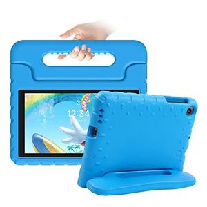 Bolete Kids Case for Onn 7 Tablet (2022) Kids 7 Inch Android Tablet Case with Handle EVA Foam Shockproof Washable Cover for Adults, Children (Blue)