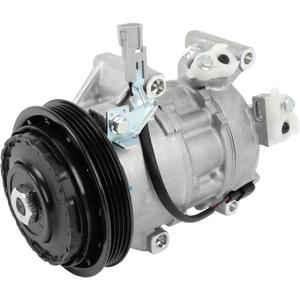 ECCPP A/C Compressor with Clutch 2012-2018 Fit for Toyota Yaris 1.5L AC Compressor Strong Cooling