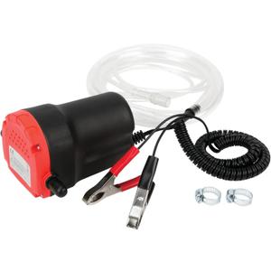 Performance Tool W54170 Oil Change Pump Extractor 12v 80W Oil Extractor Pump Diesel Fluid Transfer Pump, Oil Quick Changer for Car, Boat, Marine, Motorbike, Truck, RV, ATV