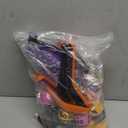 48 Pcs Halloween Spoon Game Set Pumpkin Face Egg and Spoon Race Funny Game for Halloween Party Favors Supplies Indoor Outdoor Activities(Purple,Bat)