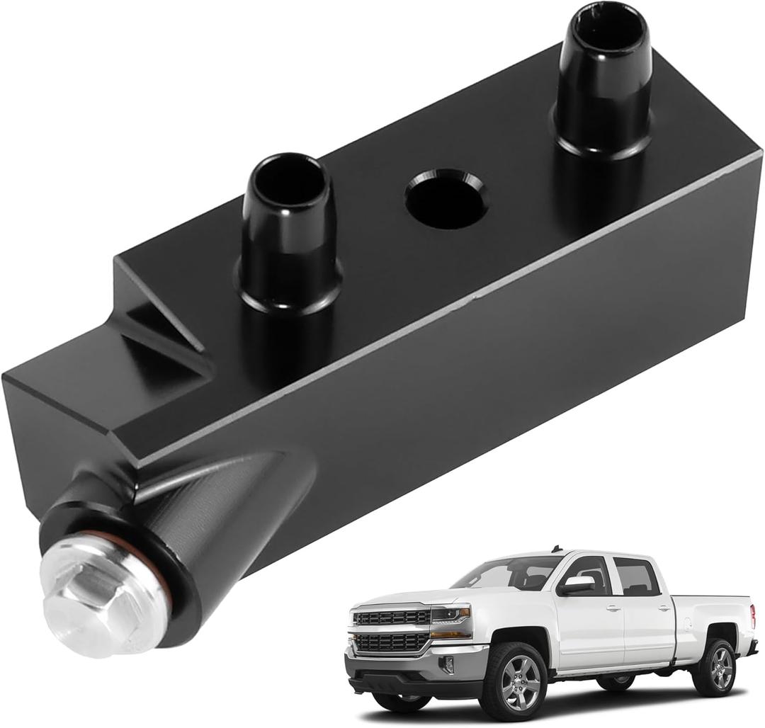 6L80 Transmission Fluid Thermal Bypass Valve Compatible with 2014-2018 Chevrolet Tahoe Silverado 1500 GMC Sierra 1500 Cadillac Escalade GMC Yukon 5.3L 6.2L 4.3L Replaces 125068000
