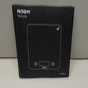 Noom Digital Kitchen Scale: Accurate Precision, LCD Display for Clarity, Stylish Black, Blue, or Off-White. Battery Included for Seamless Operation. (Black)