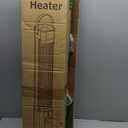Patio Heater for Outdoor Use, Electric Space Heater Indoor, Portable Infrared Heater with 60-Degree Oscillation, Timer, Remote, for Patio, Gazebo, Black