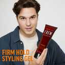 American Crew Men's Hair Styling Gel, Firm Hold, Non-Flaking, 3.3 fl oz